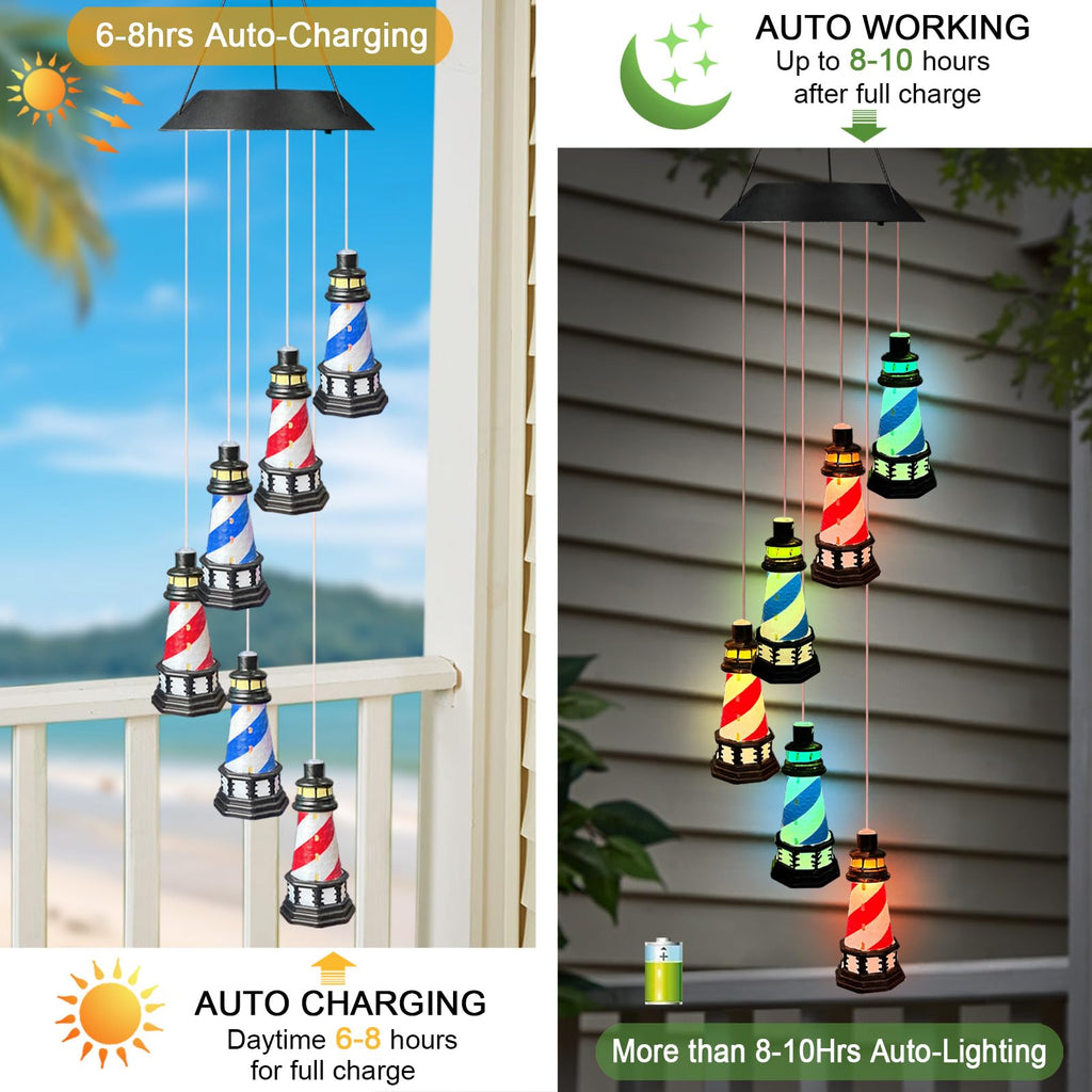 Color Changing LED Wind Chimes Y31231