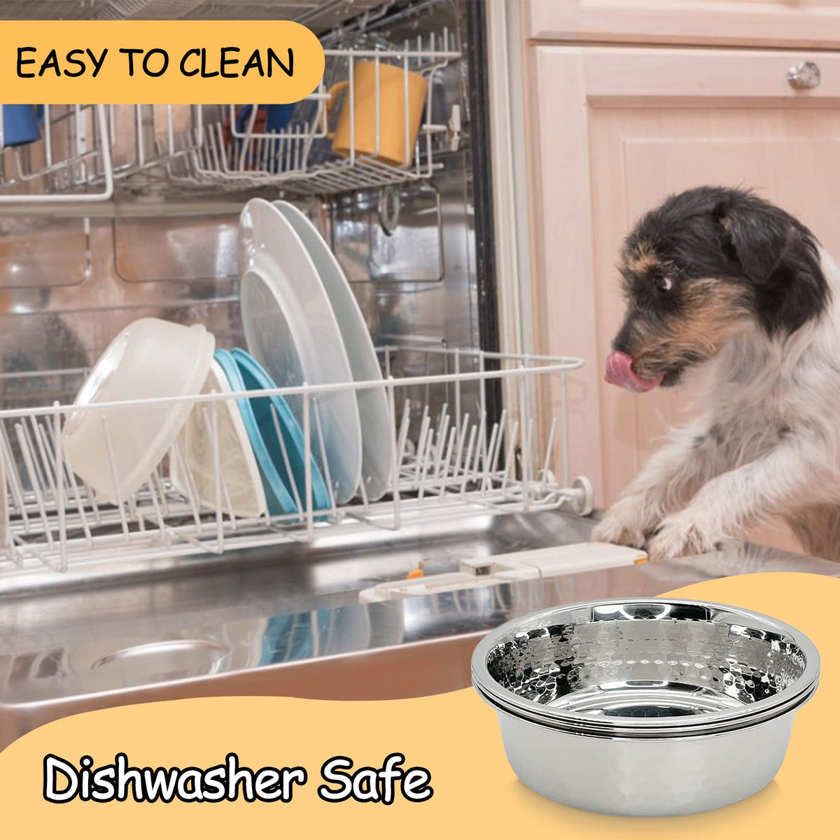 3 Pack Stainless Steel Cat Bowls O70684
