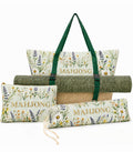 3-Piece Mahjong Bag Set with Mat Holder Straps K8602