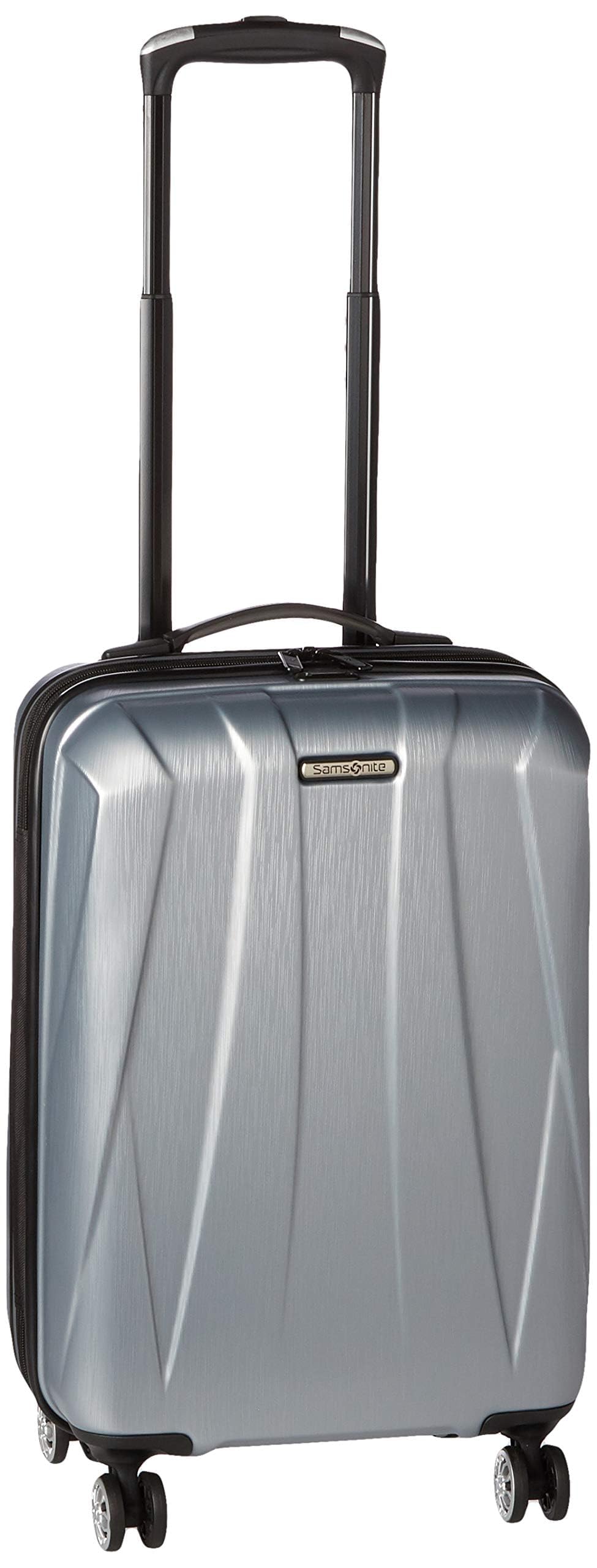 Hardside Expandable Spinner Luggage Silver Carry-On 20-Inch W3027