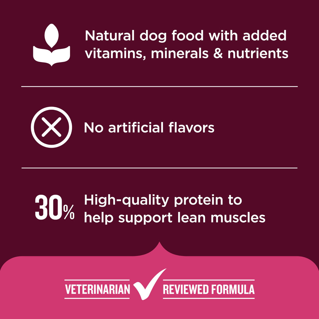 High Protein Dry Dog Food 4 lb. Bag W4427