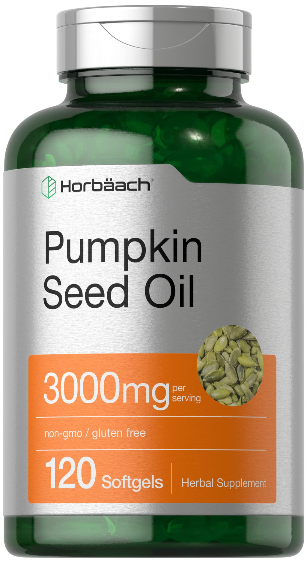 Pumpkin Seed Oil 3000mg 120 Softgel Capsules O3982