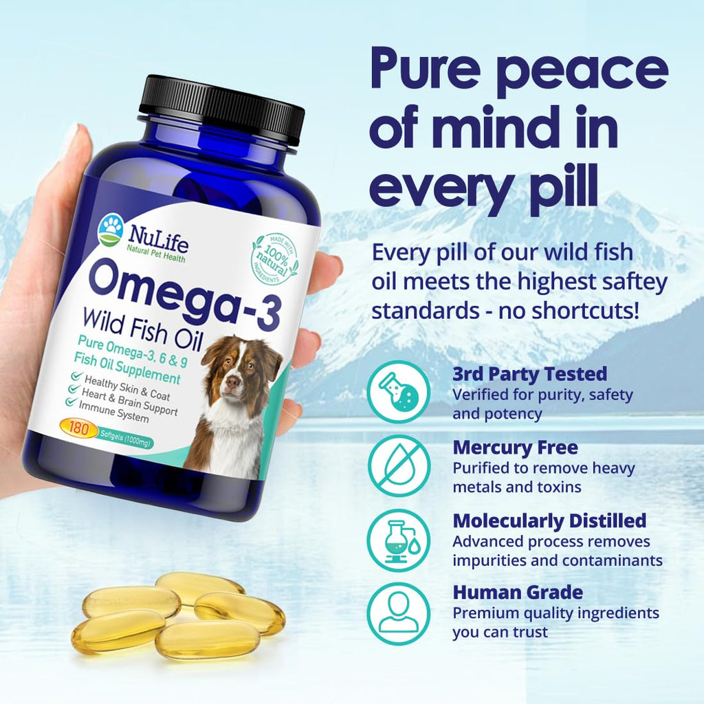 Omega 3 Fish Oil 1000mg 180 Capsules P778