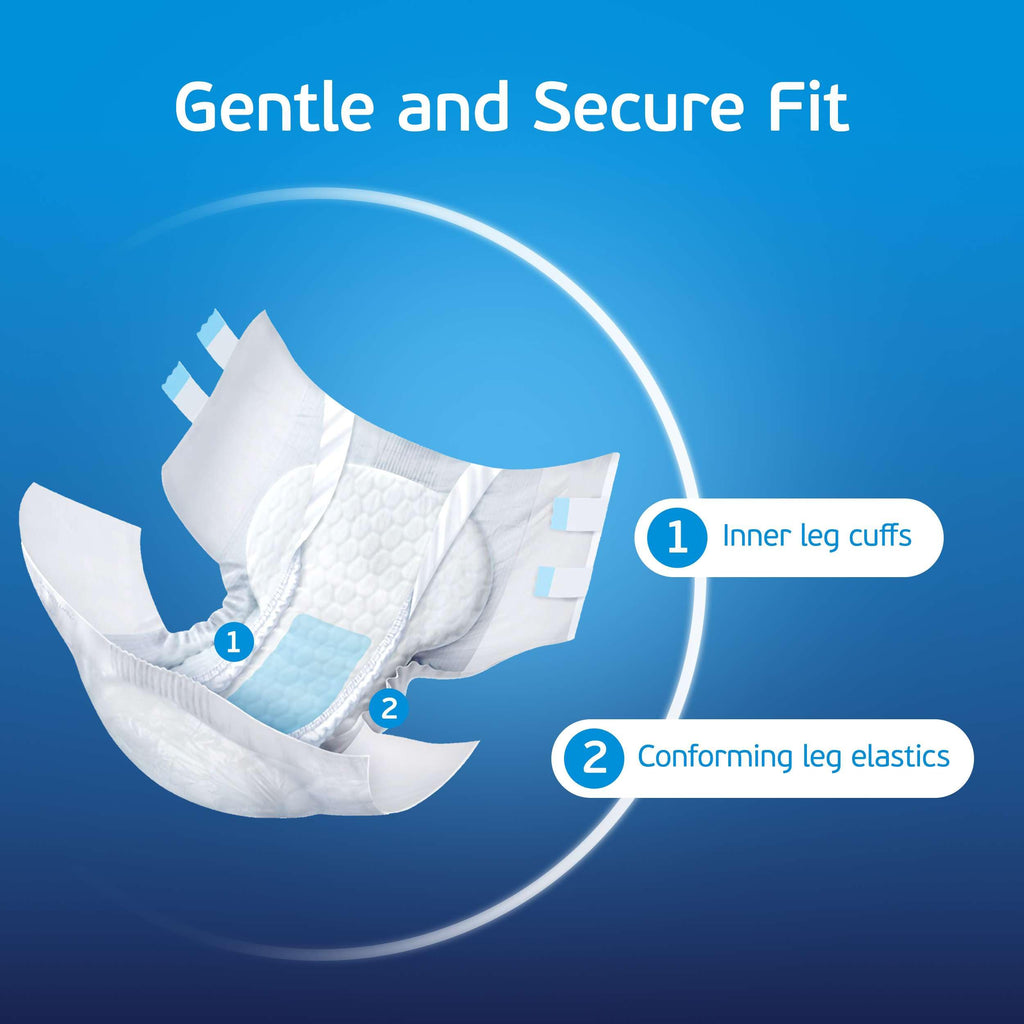 2XL Disposable Adult Diapers with Tabs P2836