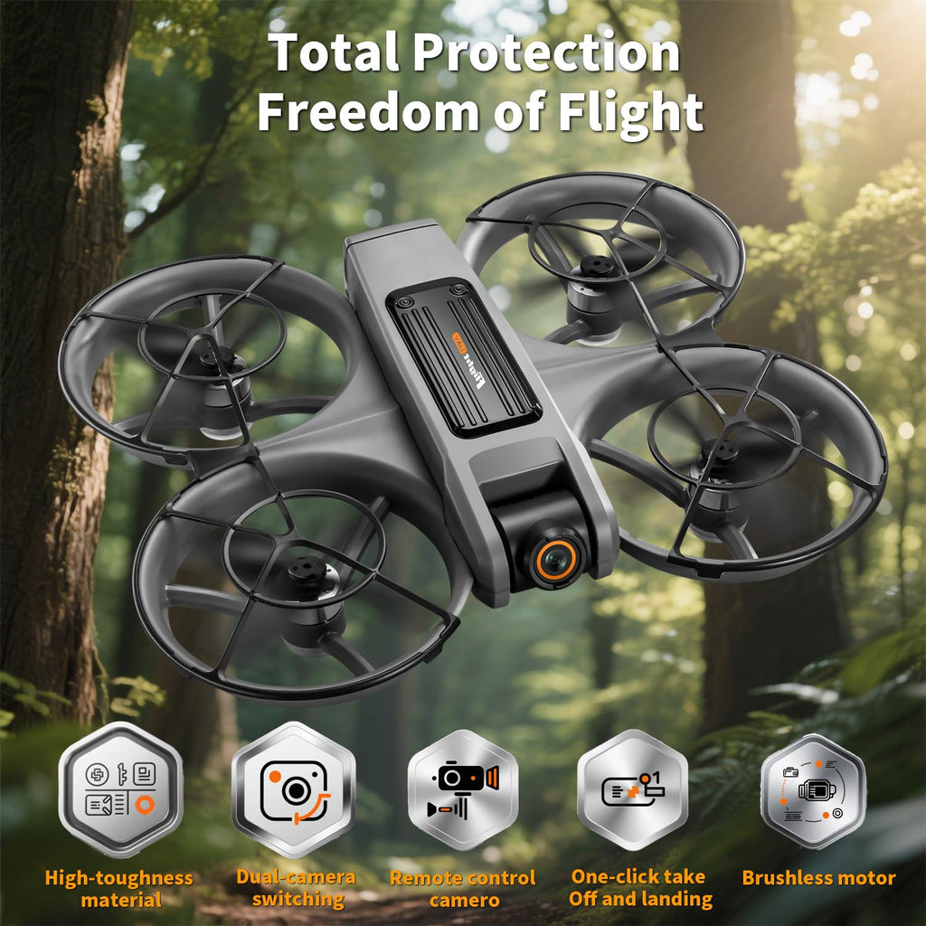 4.5-inch HD Screen Remote Control Drone with 2K Dual Cameras W678