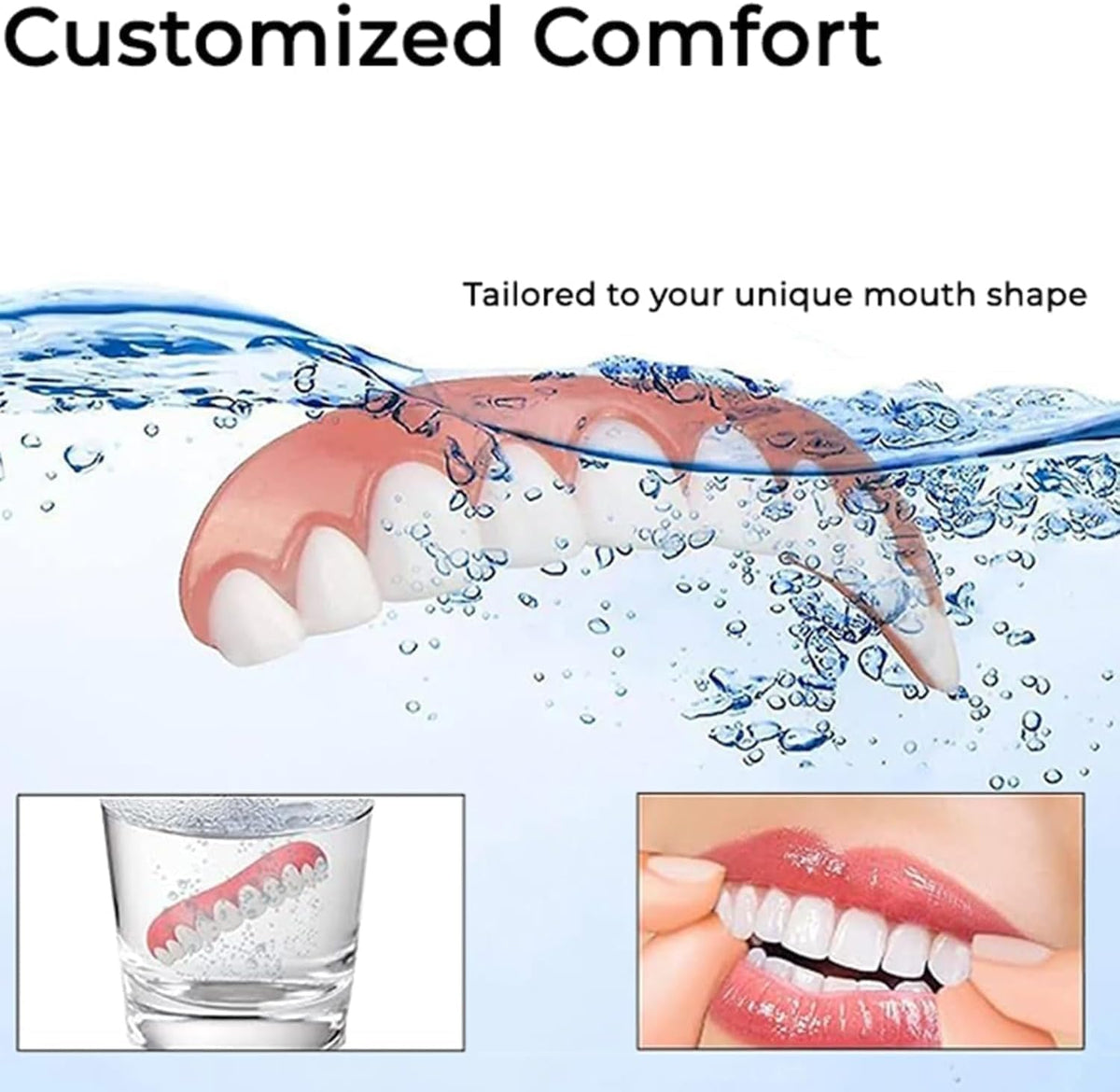 Silicone Denture Set (2pcs) A657893