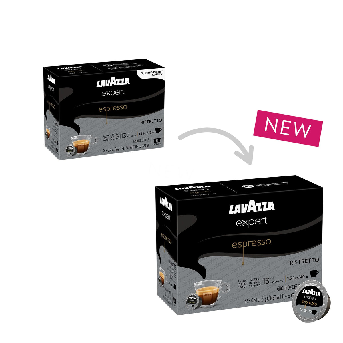 Extra Dark Roast Espresso Capsules 36 Capsules X96922