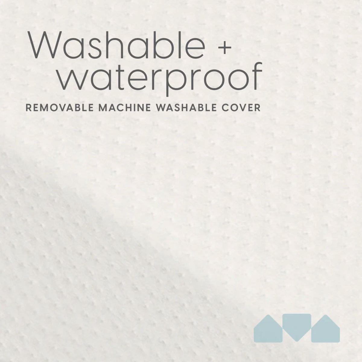 Infant Crib and Toddler Mattress, Machine Washable Waterproof Cover I913