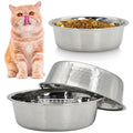 3 Pack Stainless Steel Cat Bowls O70684