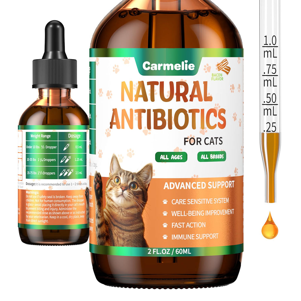 2 fl oz Natural Antibiotics for Cats U774