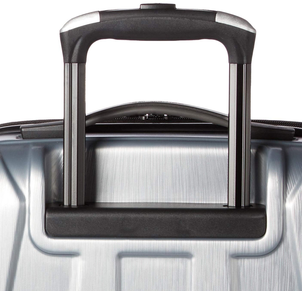 Hardside Expandable Spinner Luggage Silver Carry-On 20-Inch W3027