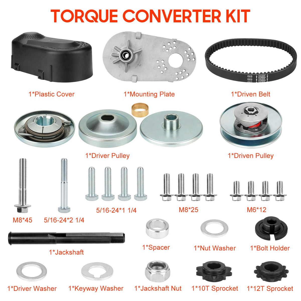 212CC Torque Converter 30 Series A5104