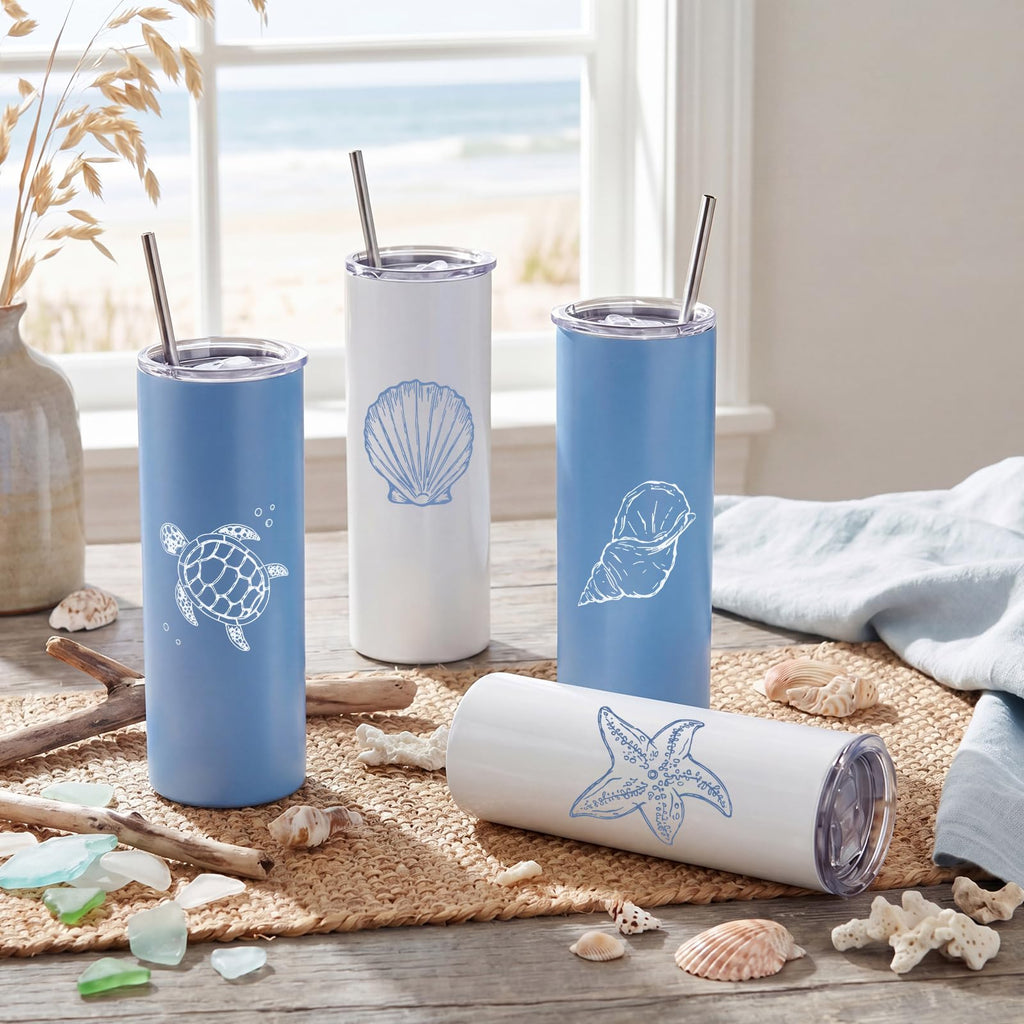 4 Pack Insulated Stainless Steel Tumblers F592169