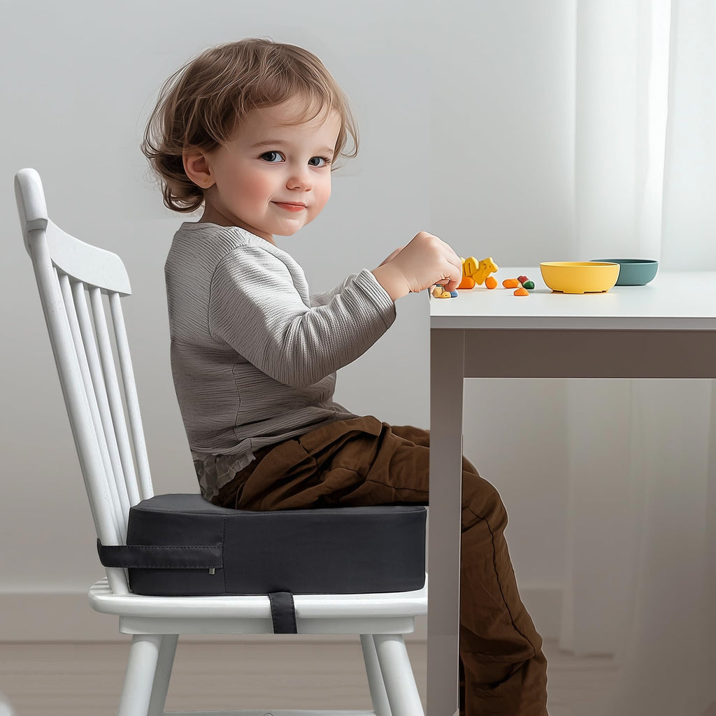 Waterproof High Density Foam Toddler Booster Seat with Non-Slip Bottom R92585