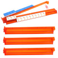 Set of 4 Compact Plastic Mahjong Racks with Pushers Z37736