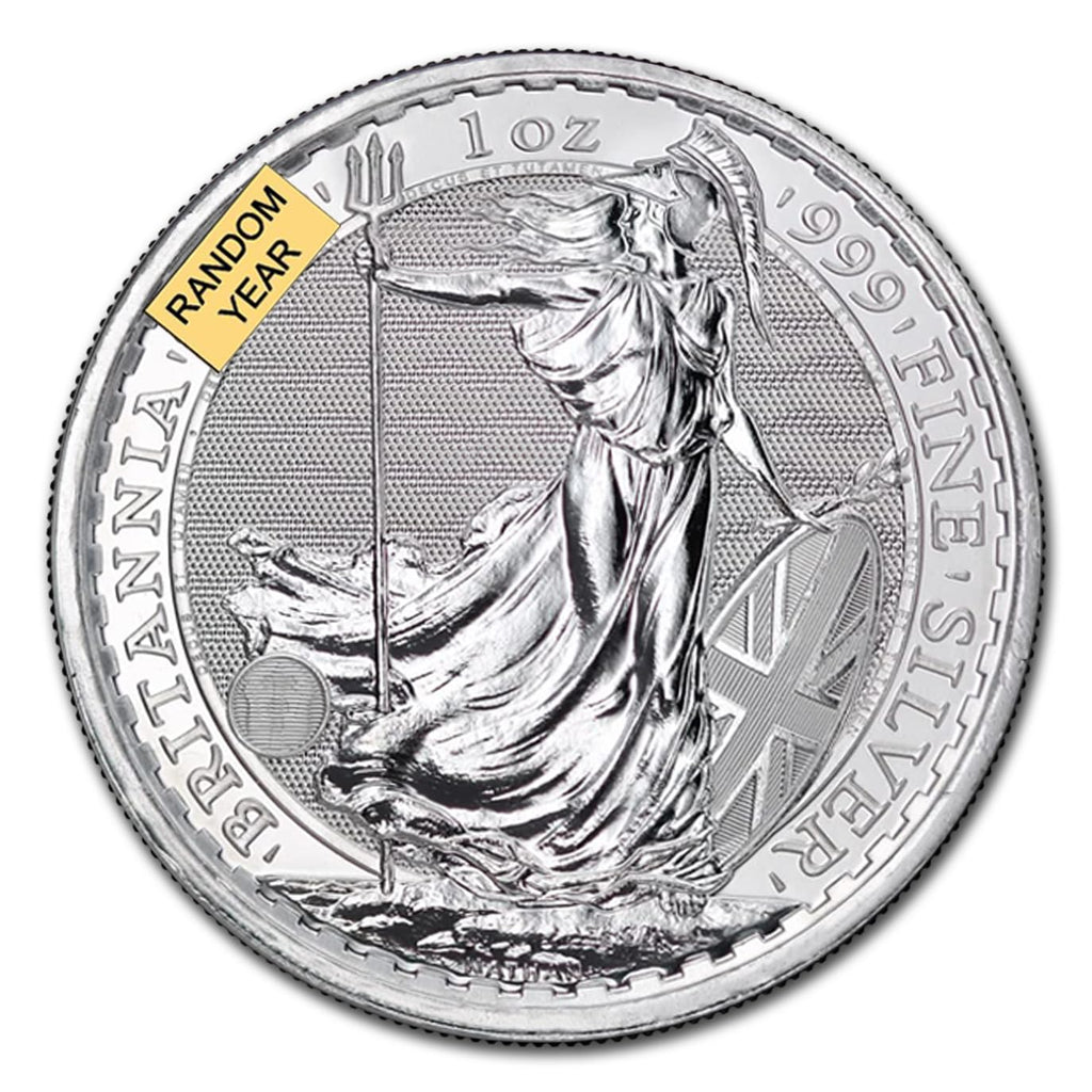 1 oz Silver Britannia Coins Y68684