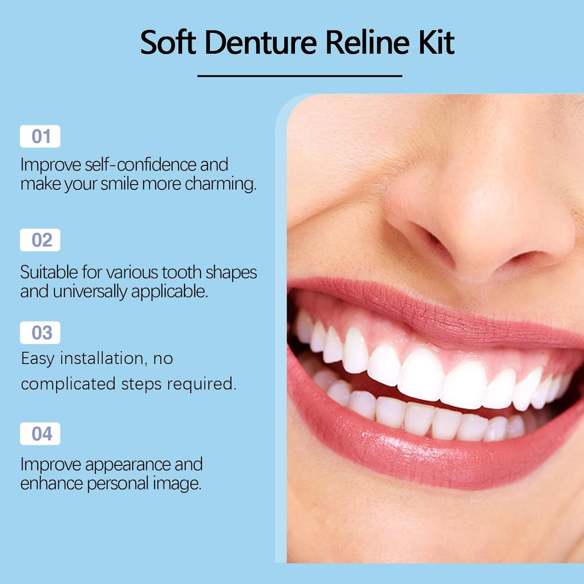 Silicone Denture Set (2pcs) A657893
