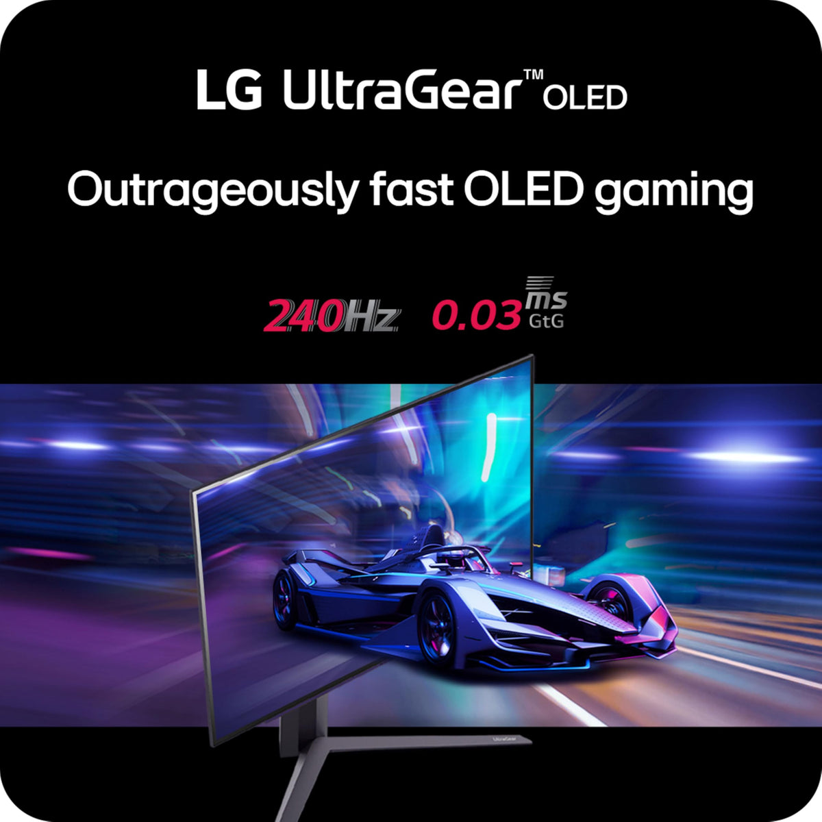 27-inch OLED Gaming Monitor QHD 1440p 240Hz Black R211568