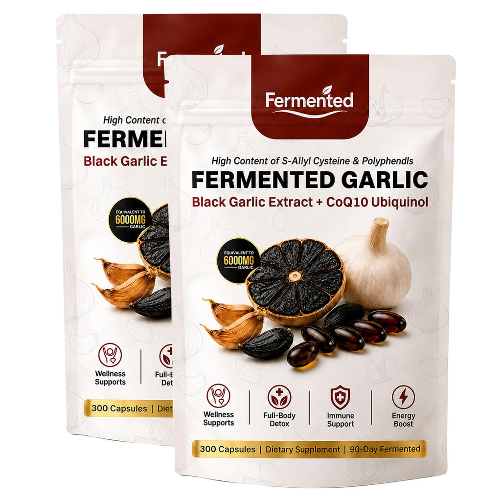 Black Garlic Coq10 Ubiquinol Softgels V95295
