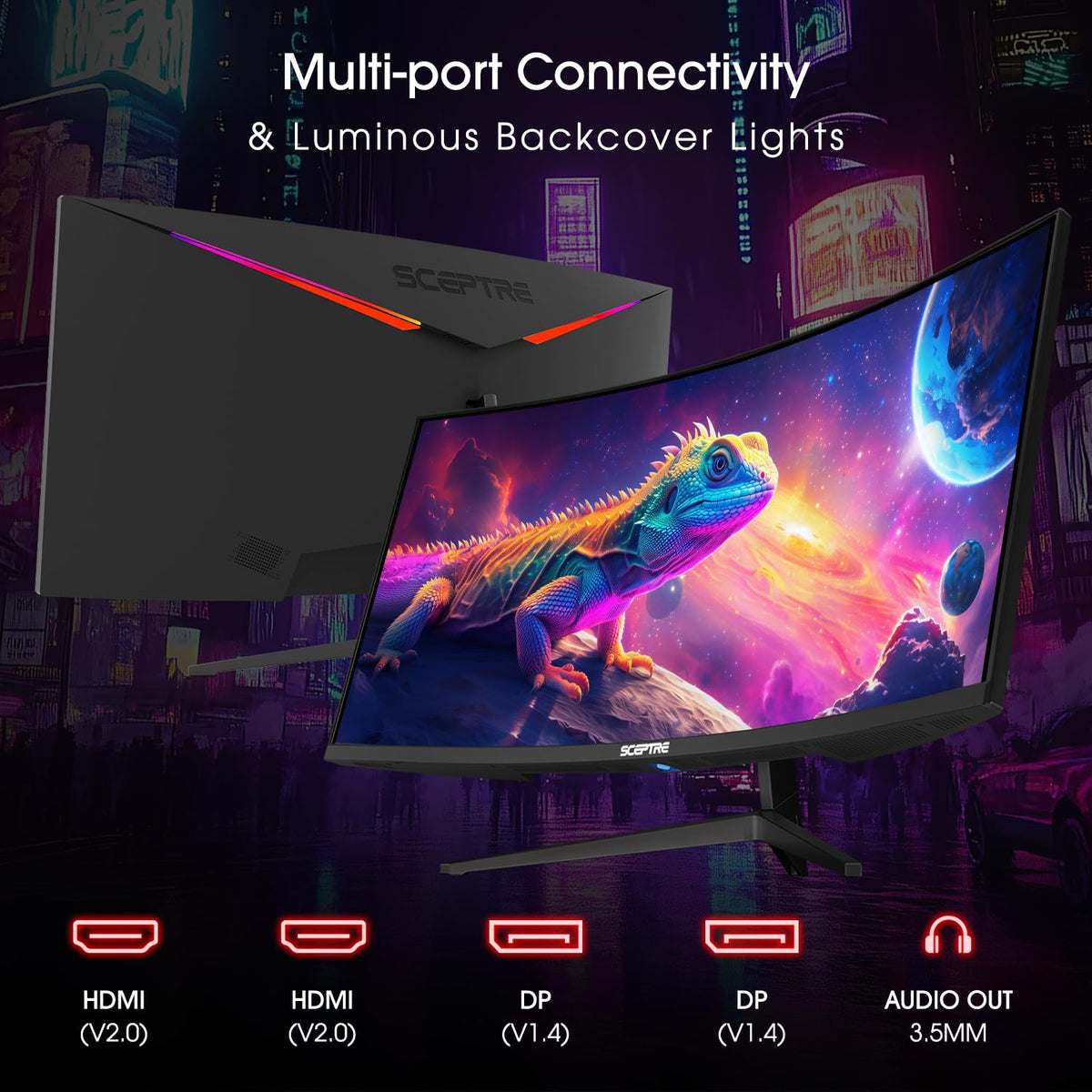 34-Inch Curved Ultrawide WQHD Monitor K894