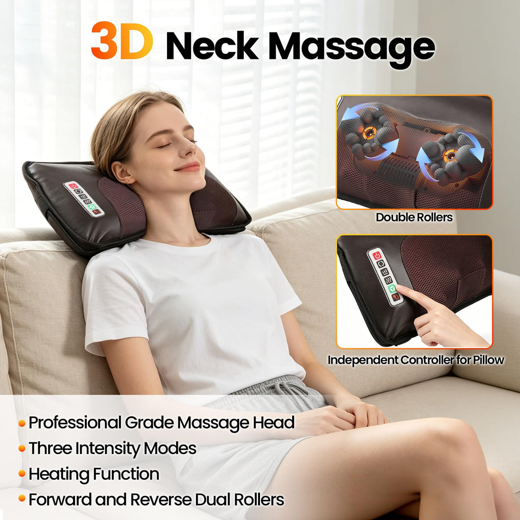 Full Body Massage Mat with Heat G60802