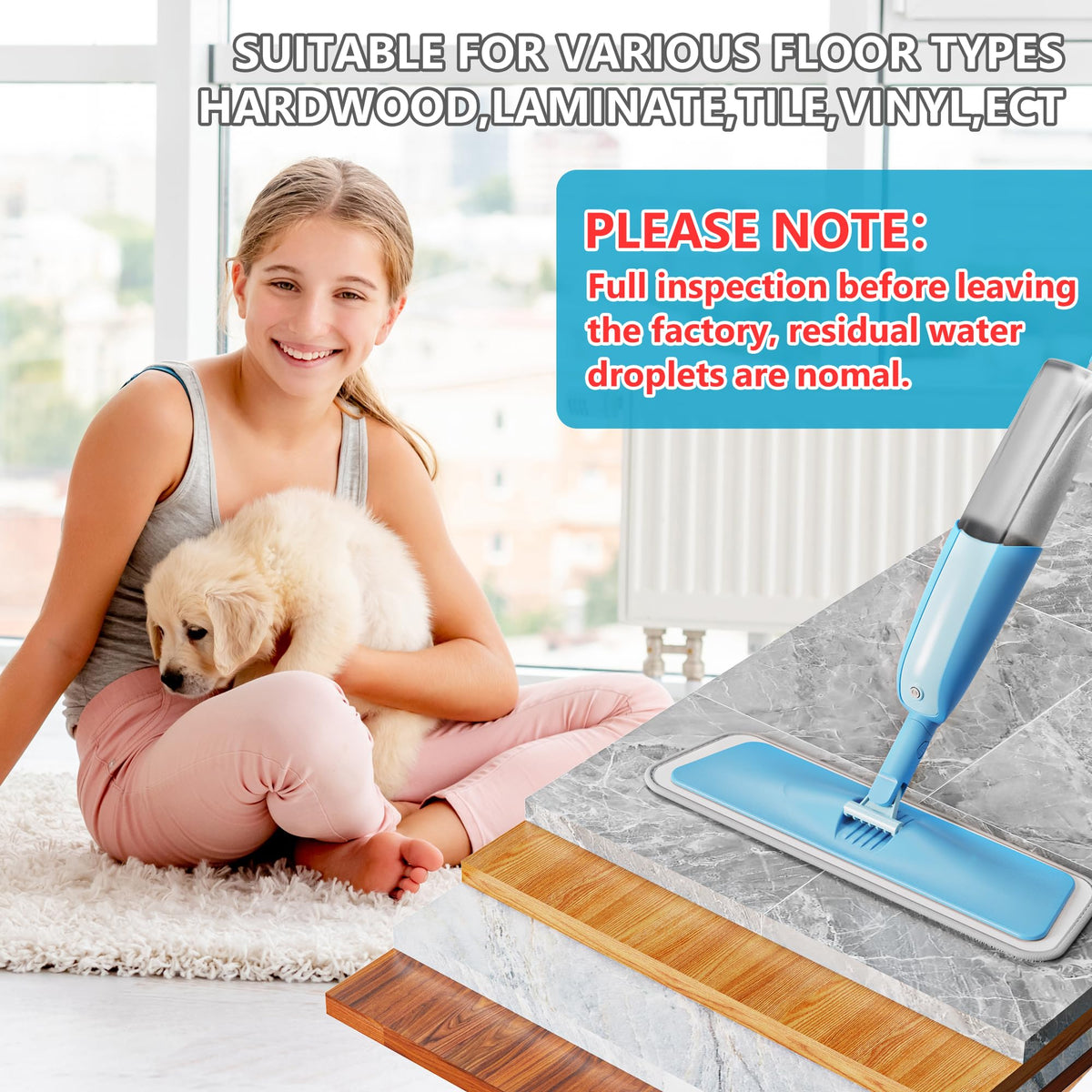Wet Mops for Floor Cleaning Z347