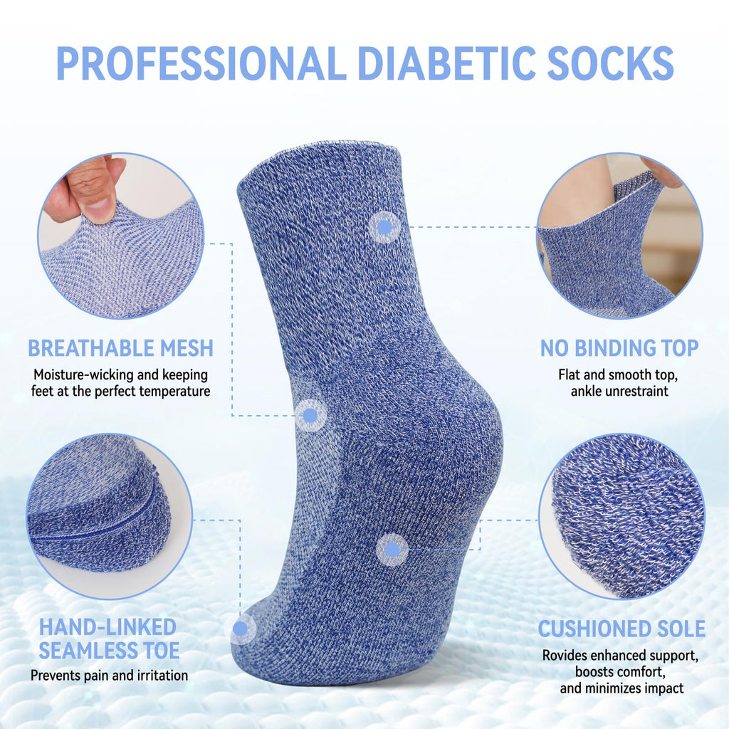 Non Binding Wide Ankle Socks I811