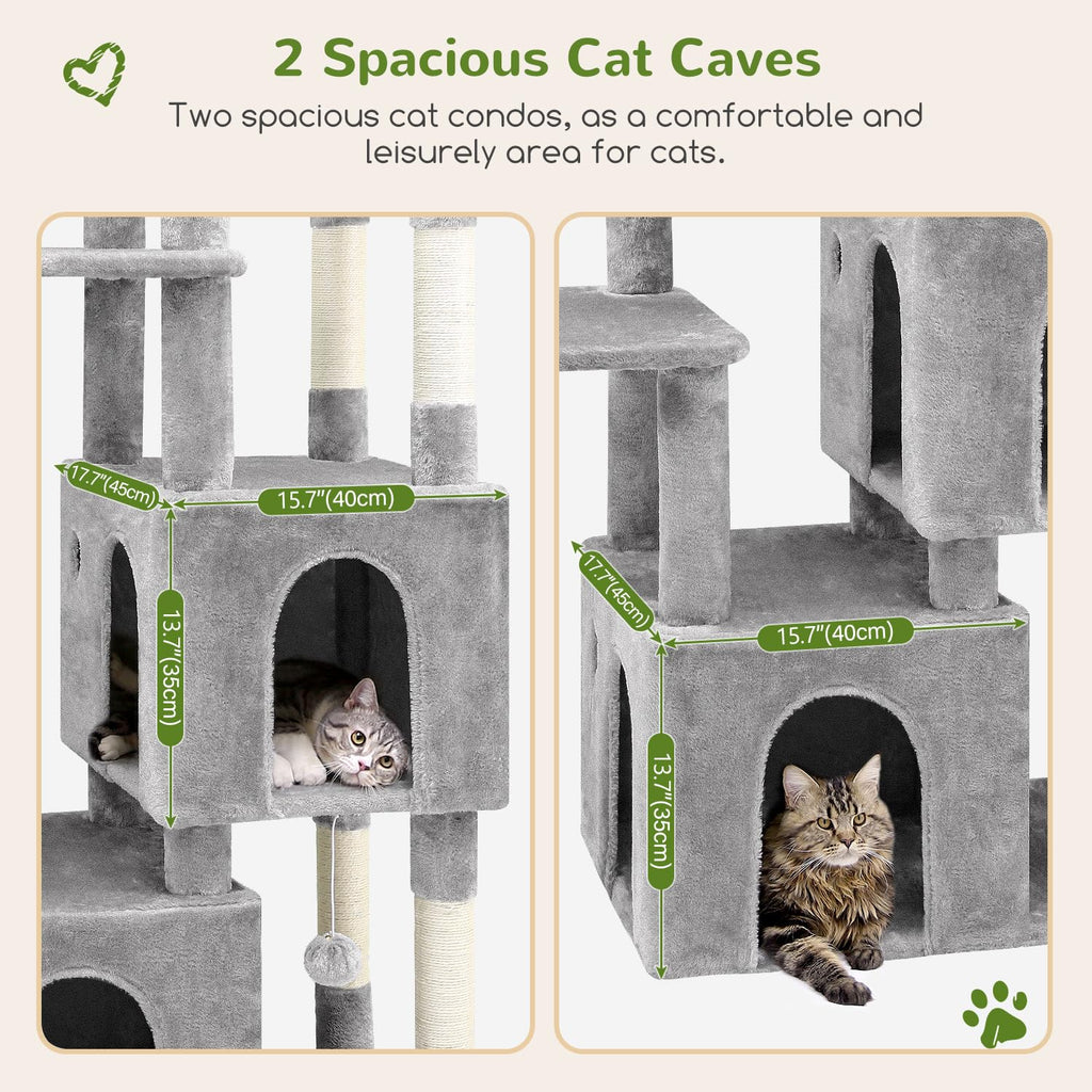 Light Grey Cat Tree M134