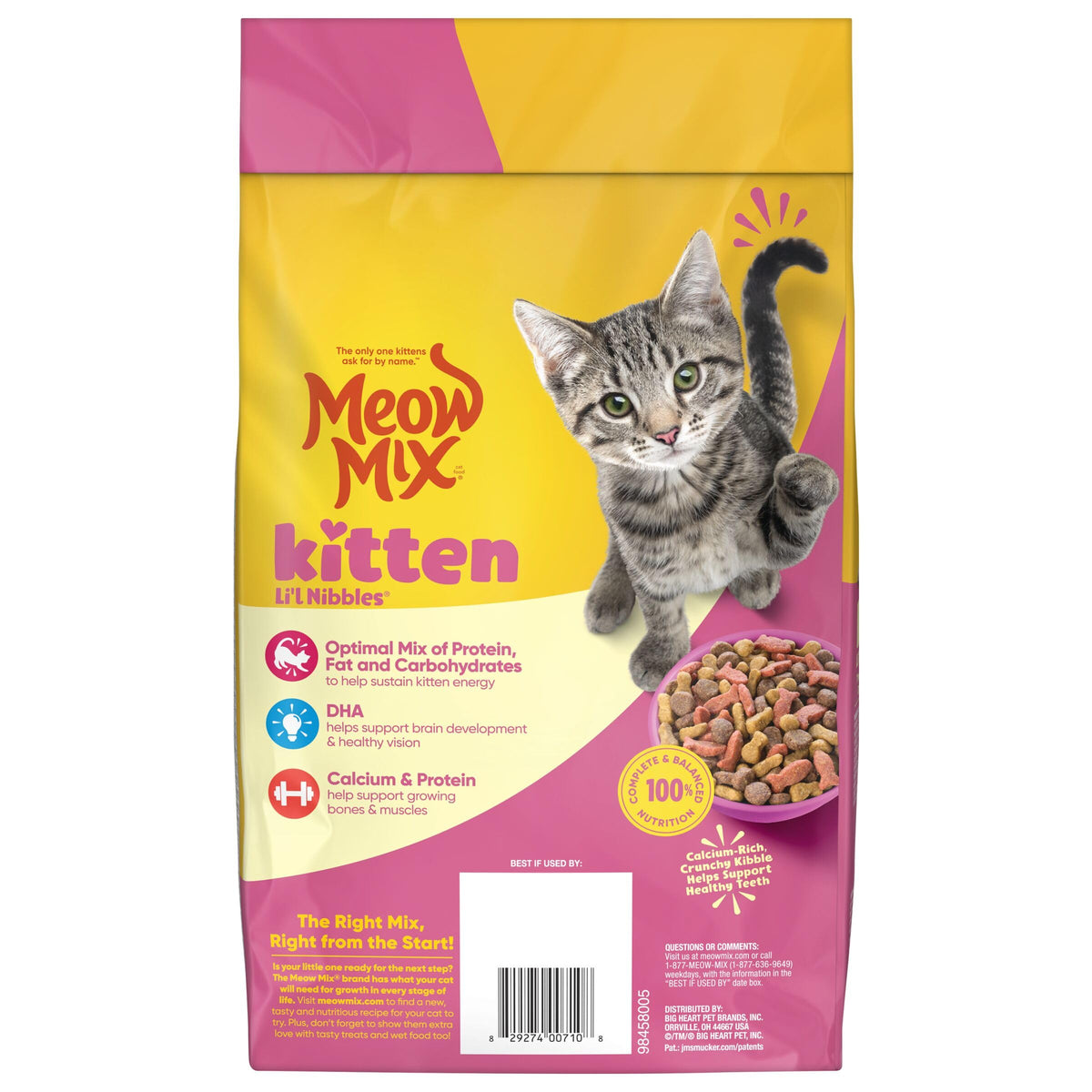 Dry Cat Food for Kittens, 4 Bags P995687