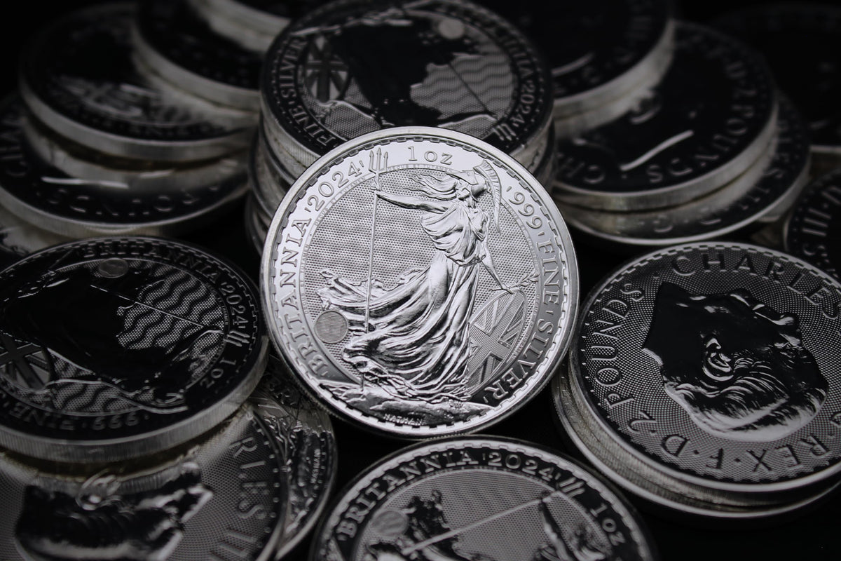 1 oz Silver Britannia Coins Y68684