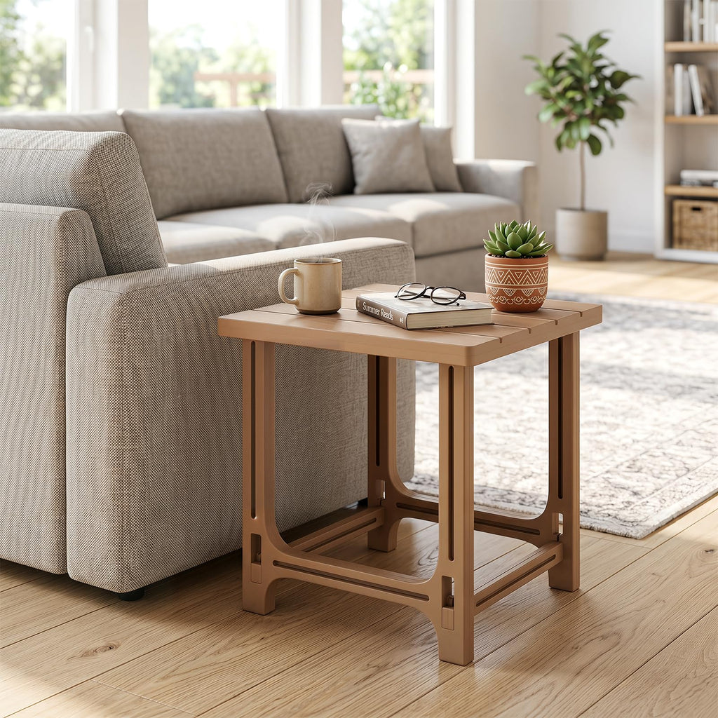 Brown Adirondack Side Table Set of 2 G1355