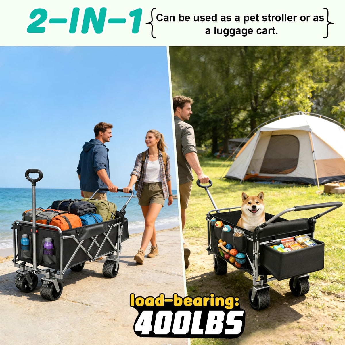 Large Dog Wagon Cart H894