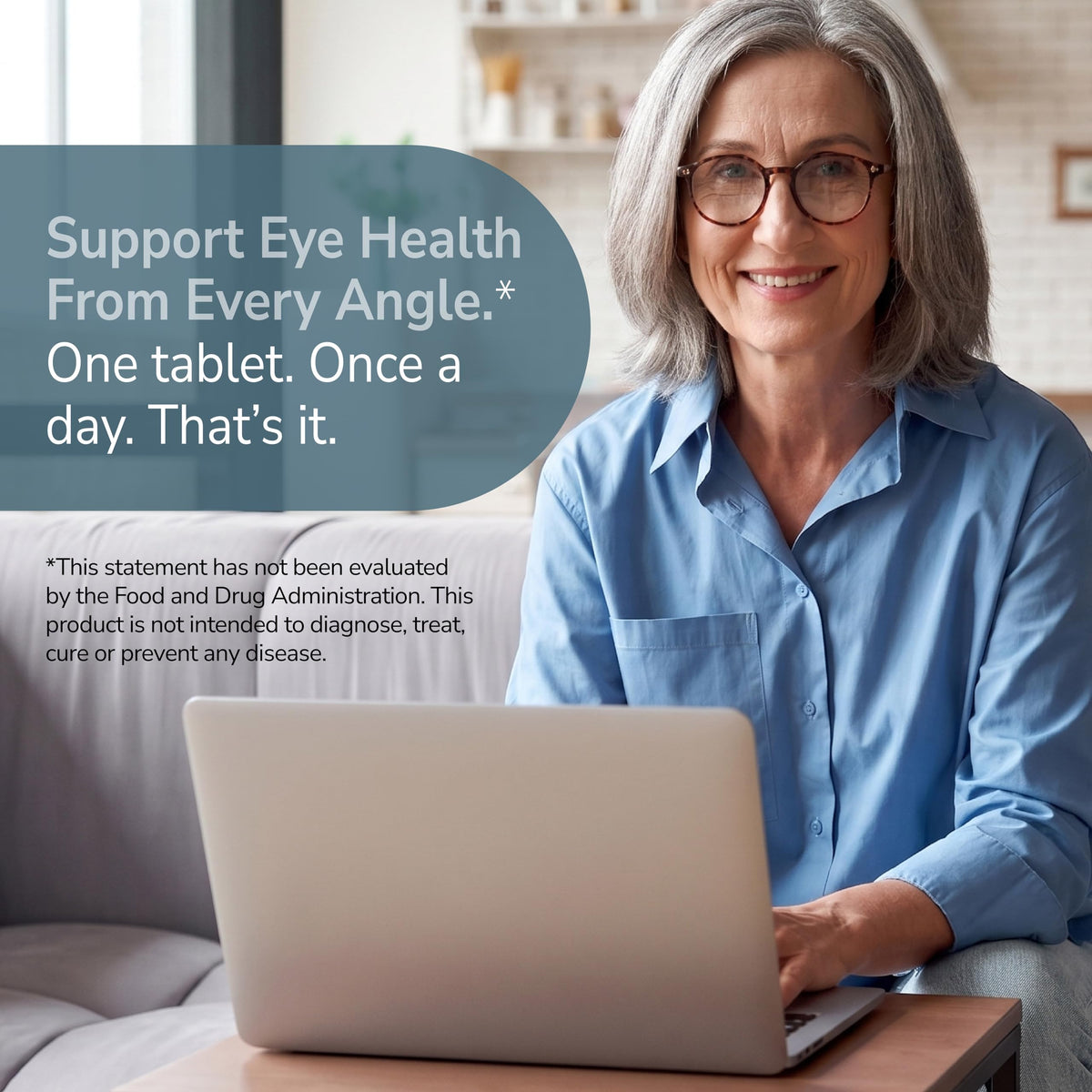 Lutein Vision Support Tablets, 60 Count J7560