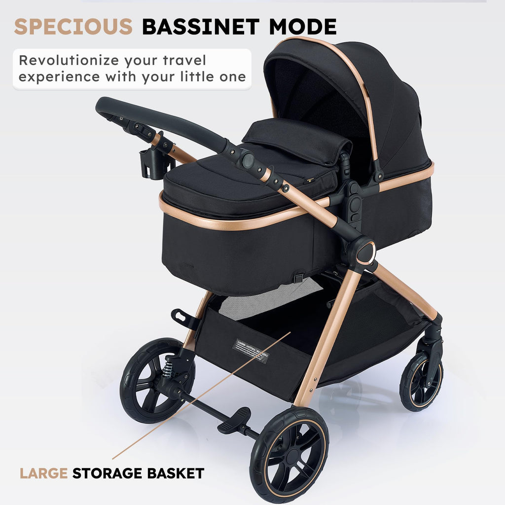2-in-1 Convertible Baby Stroller E25131