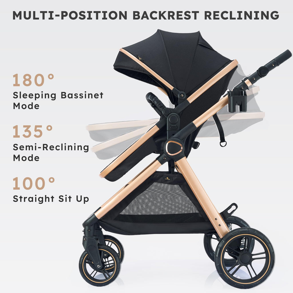 2-in-1 Convertible Baby Stroller E25131