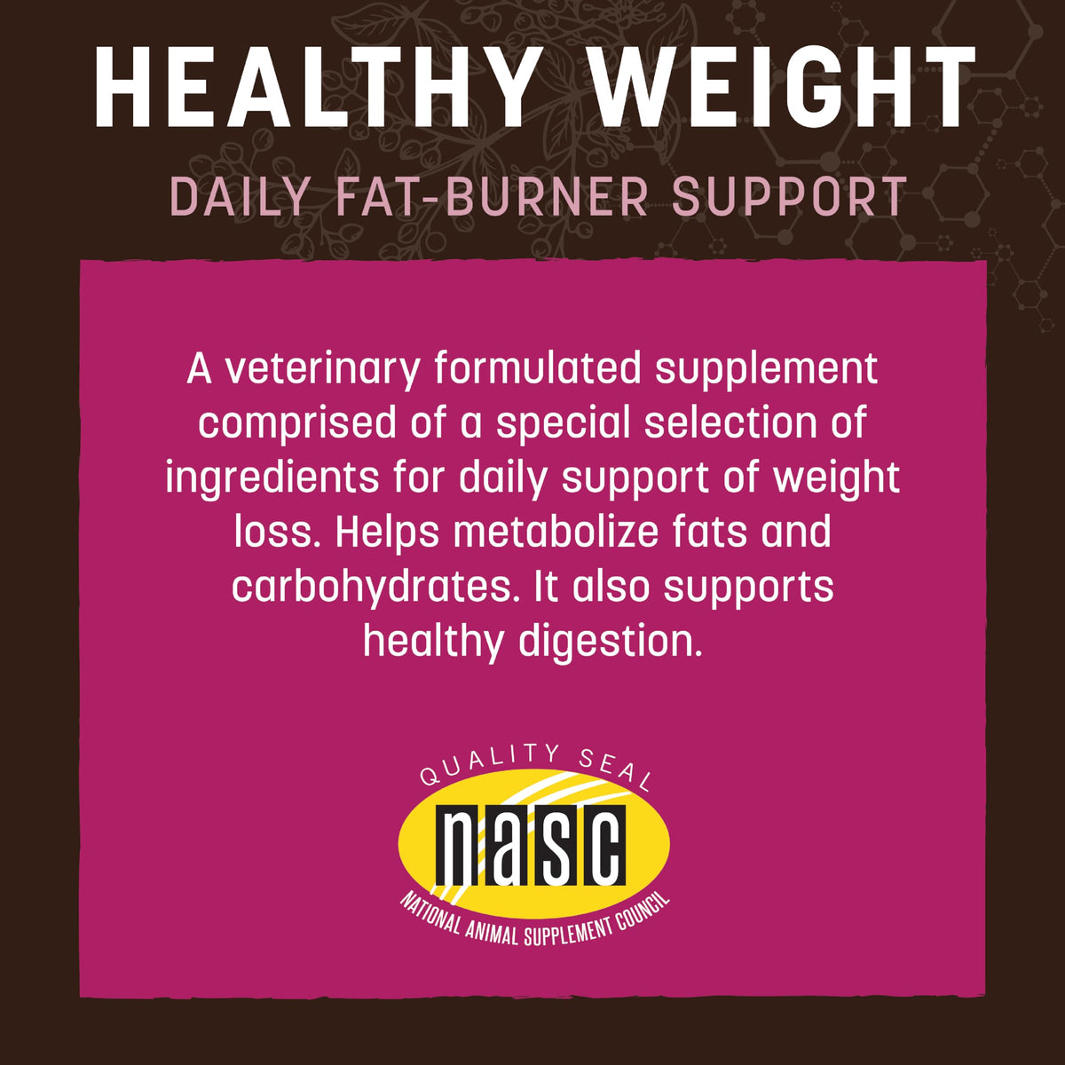 Healthy Weight Supplement 8 oz I603
