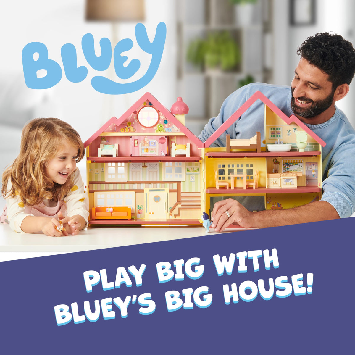 Bluey XL House Playset W684