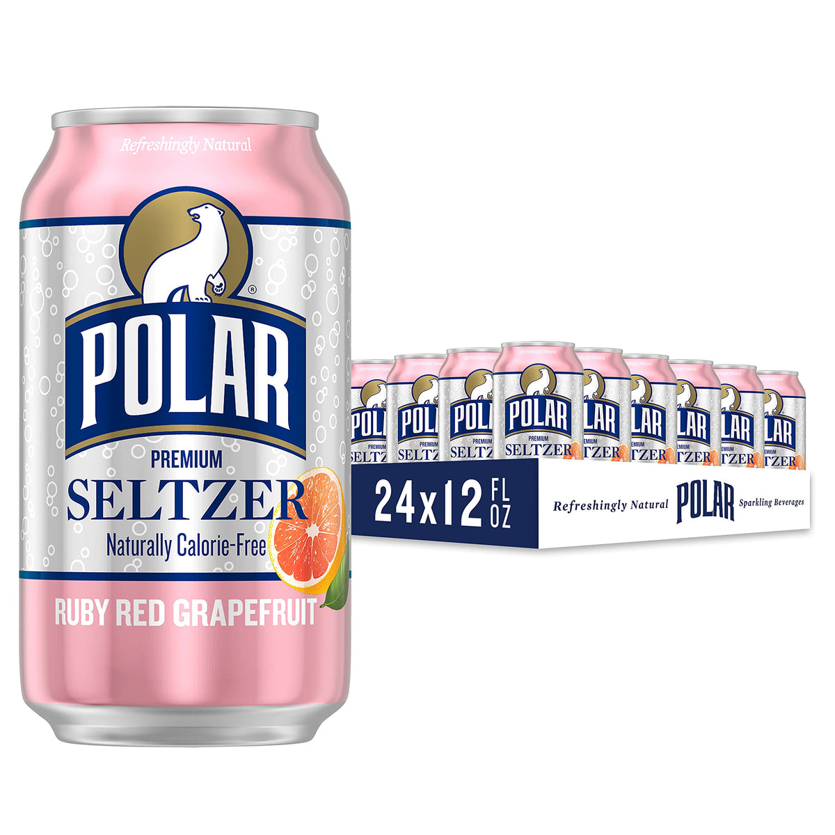 Ruby Red Grapefruit Seltzer Water 24 Pack G474528