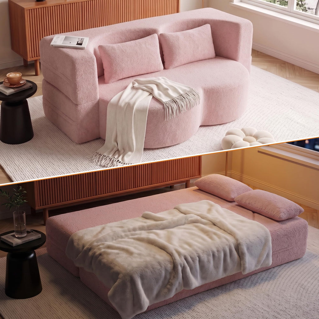 78" Convertible Folding Sofa Bed Full Size U5458
