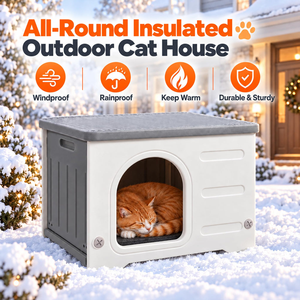 HDPE Cat House with Liner J987565