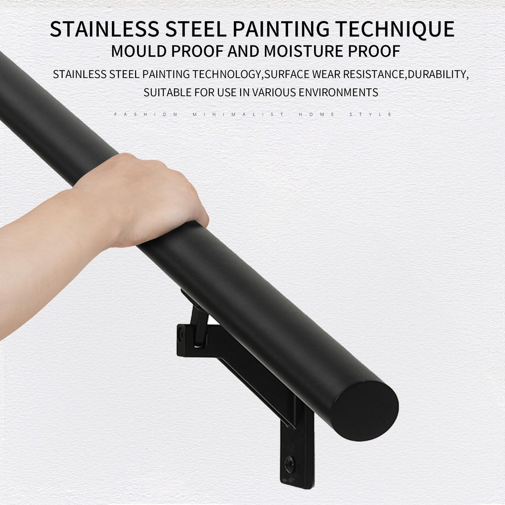 5 FT Aluminum Handrail Kit with Stainless Steel Brackets K109