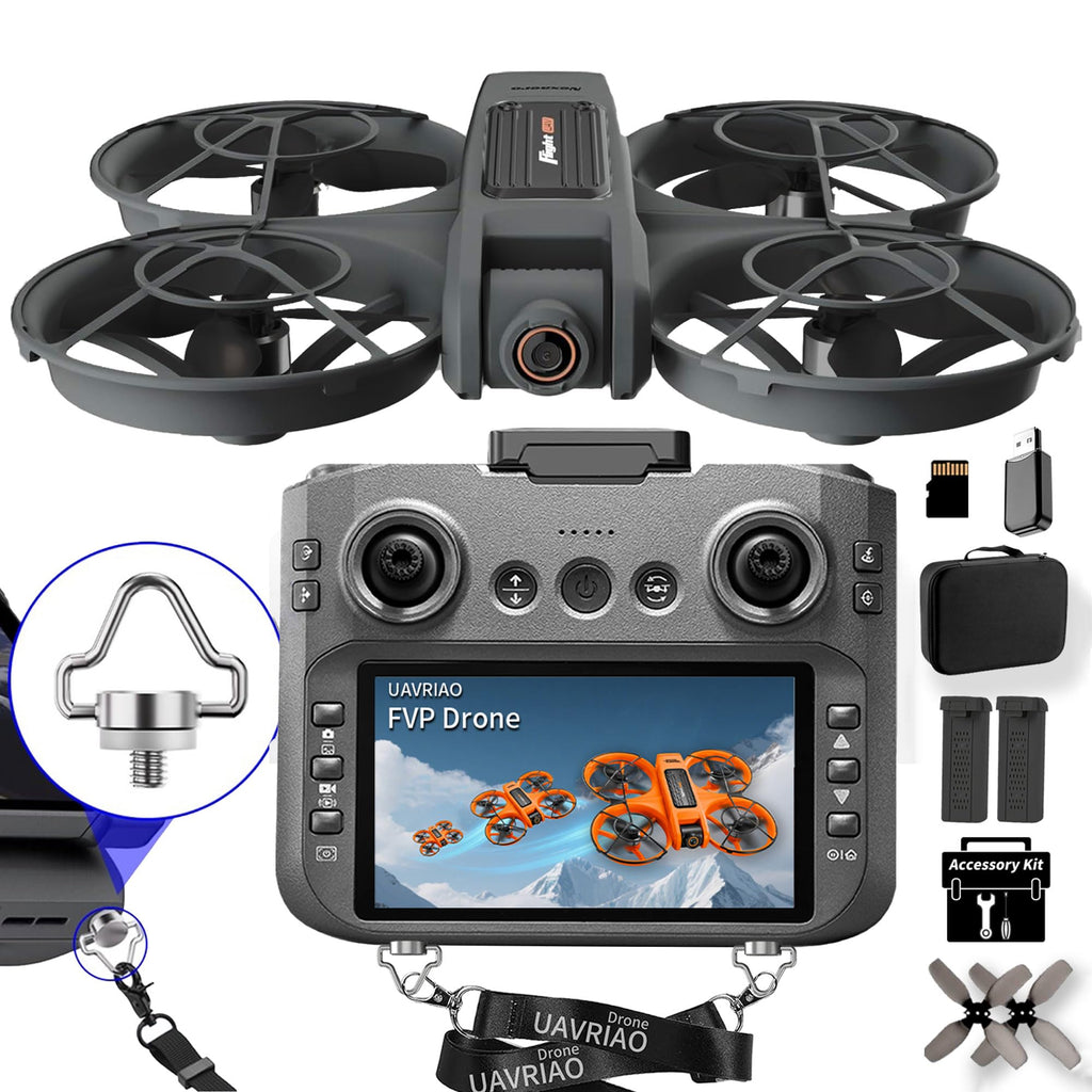 4.5-inch HD Screen Remote Control Drone with 2K Dual Cameras W678