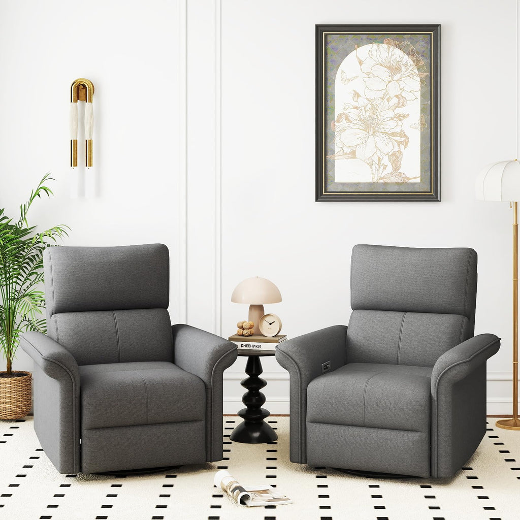 Power Swivel Rocker Recliner Chair H3814