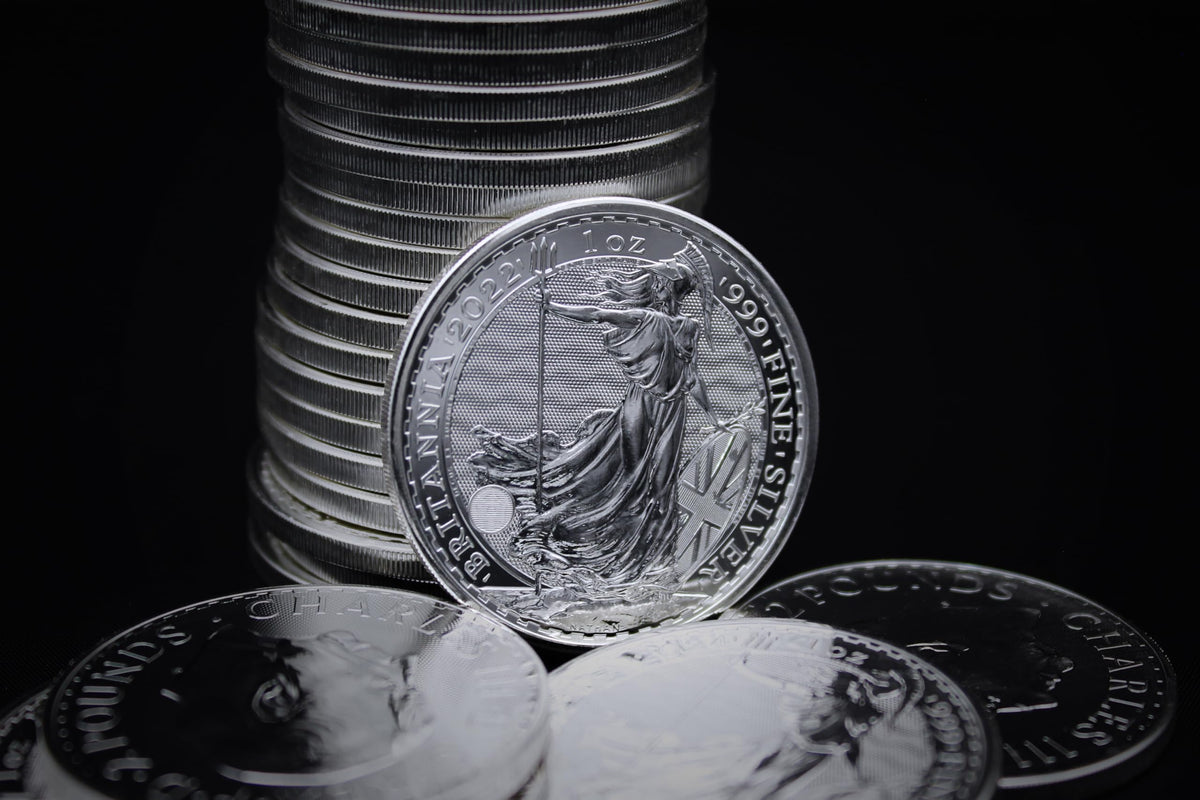 1 oz Silver Britannia Coins Y68684