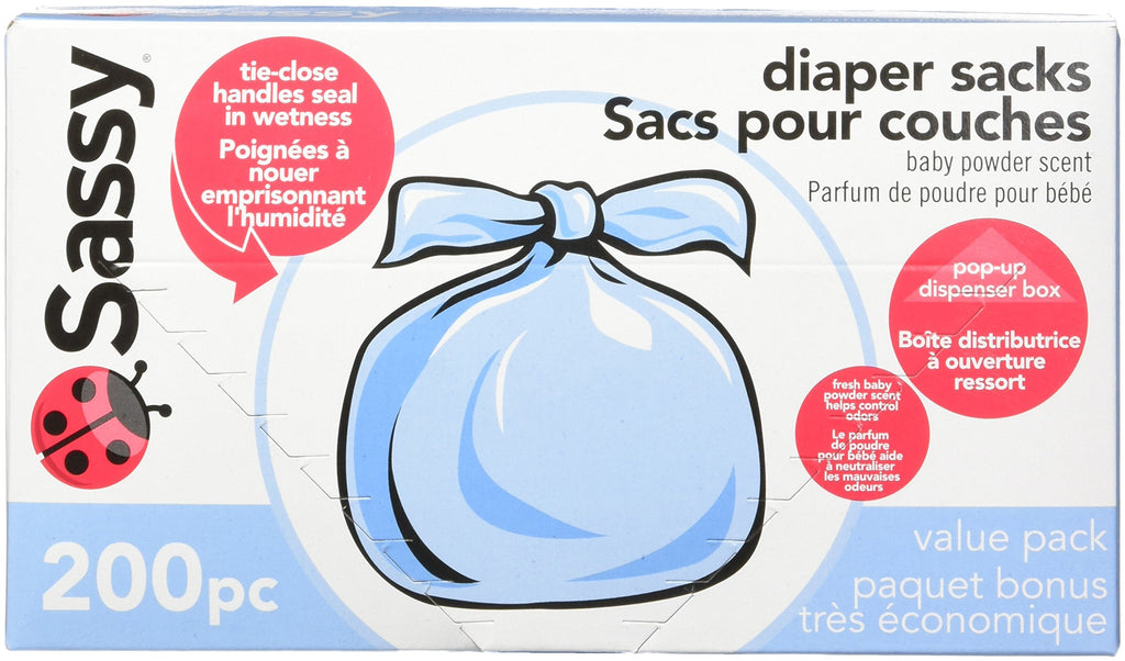 200 Count Disposable Diaper Sacks X279