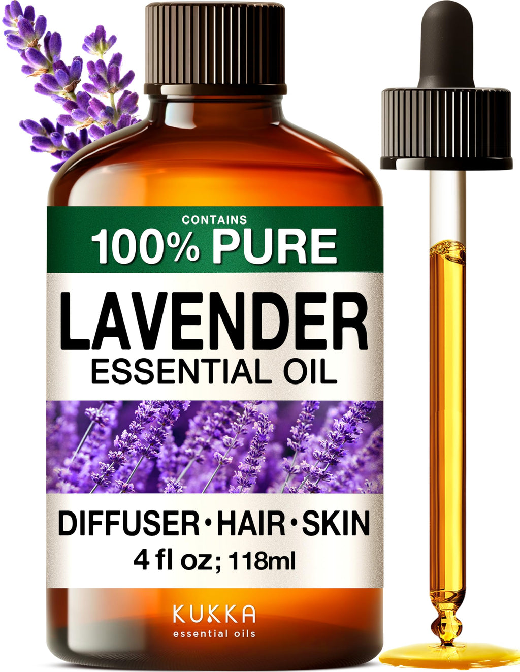Lavender Frankincense Essential Oil Set 2x4 fl oz H978