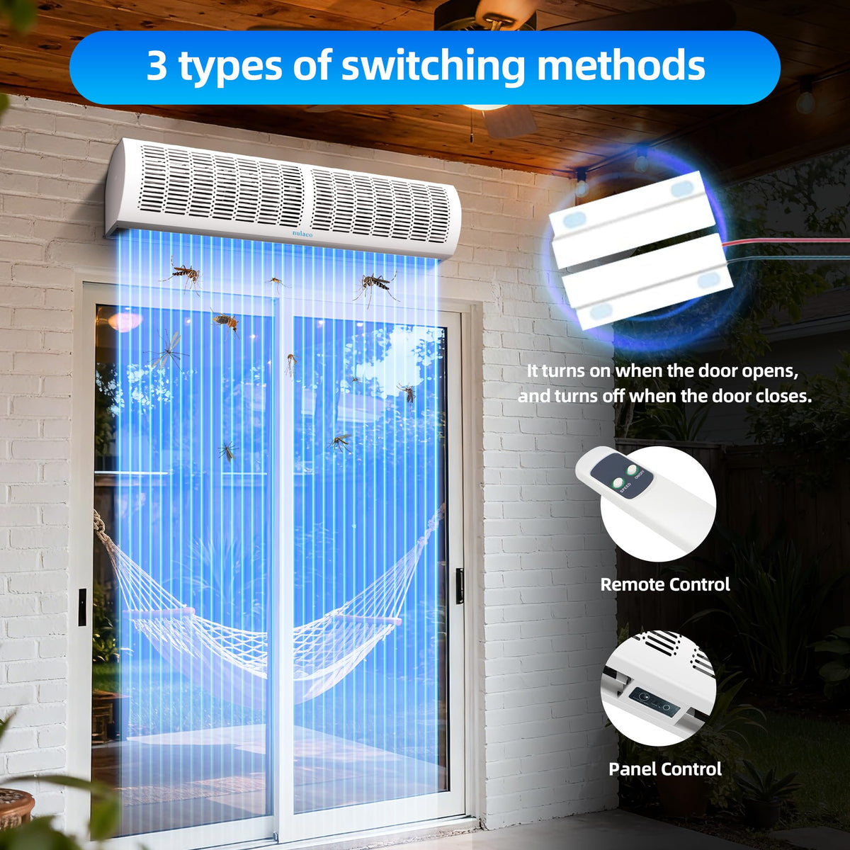 36'' 2-Speed Wall-Mounted Air Curtain I6945
