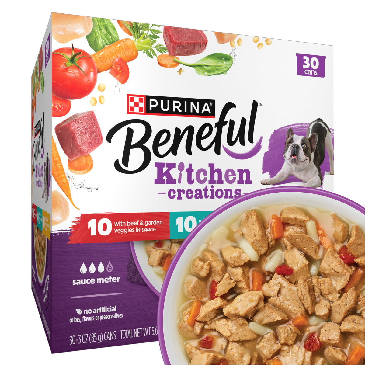 Wet Dog Food Variety Pack 30 3 oz Cans V436327