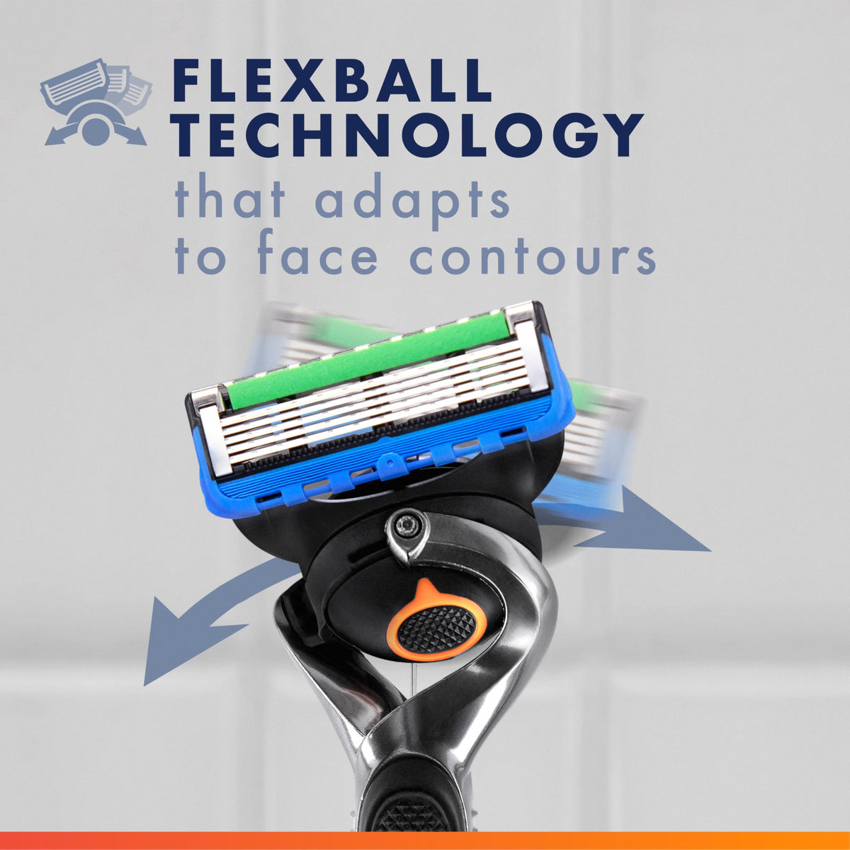 5-Blade Razor with Travel Case G53033