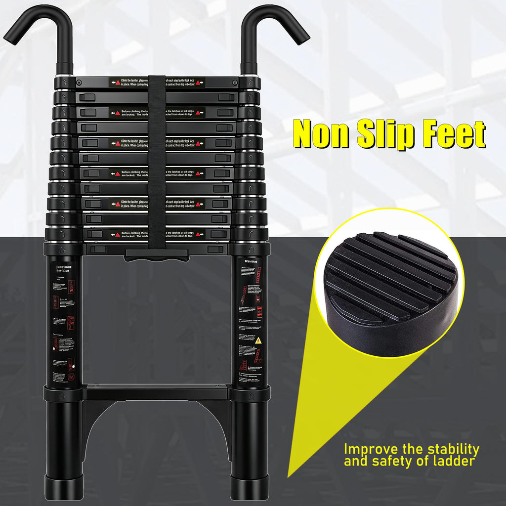 Telescoping Ladder 20FT with Stabilizer P71389
